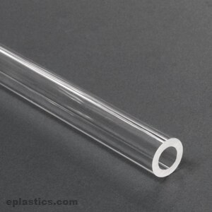 1 Foot of Polycarbonate Round Clear Tube/Tubing .750 x .500 -2100G 3/4 x 1/2 1 Foot of Polycarbonate Round Clear Tube/Tubing .750 x .500 -2100G 3/4 x 1/2
